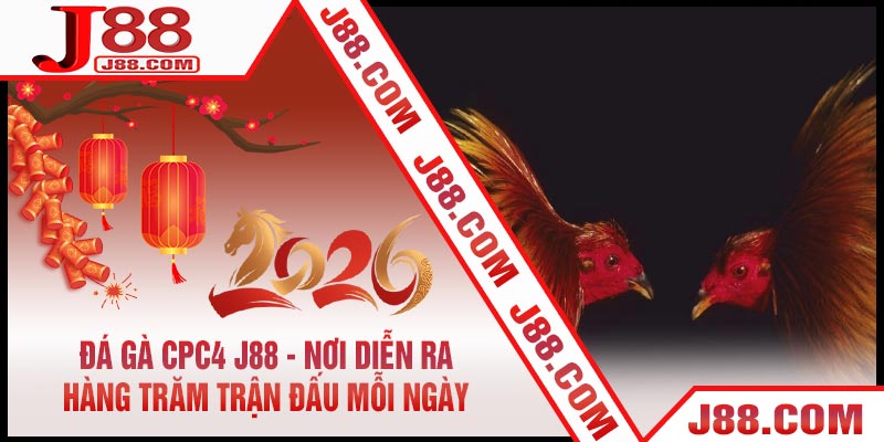 Đá Gà CPC4 J88 - Nơi Diễn Ra Hàng Trăm Trận Đấu Mỗi Ngày