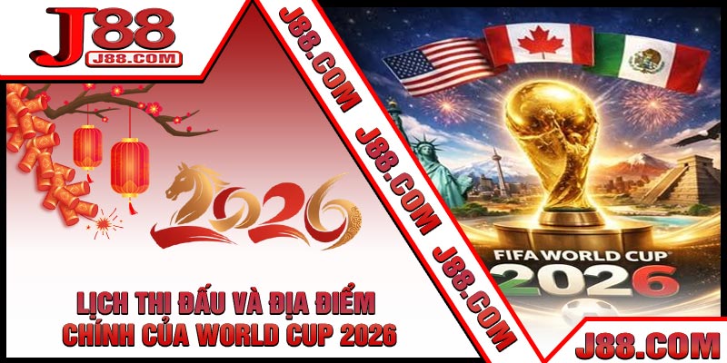 Lịch Thi Đấu Và Địa Điểm Chính Của World Cup 2026