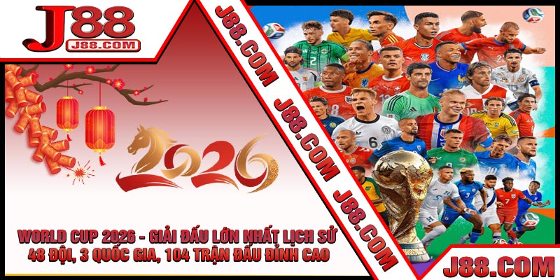 World Cup 2026 - Giải Đấu Lớn Nhất Lịch Sử – 48 Đội, 3 Quốc Gia, 104 Trận Đấu Đỉnh Cao